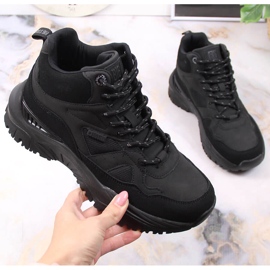 Black Big Star KK274356 bottes plateforme noires pour femmes de sport le noir 1 Black Big Star KK274356 bottes plateforme noires pour femmes de sport le noir 1