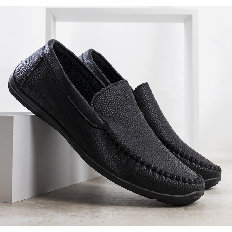 Mocassins Murtag homme noir le noir 1