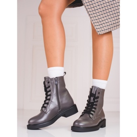 Sacs femme Shelovet gris à reflets métallisés 1