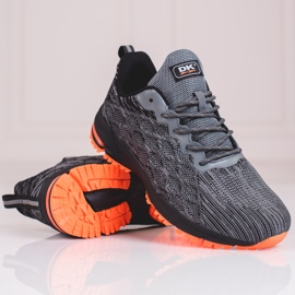 Chaussures de sport pour hommes gris DK le noir 1