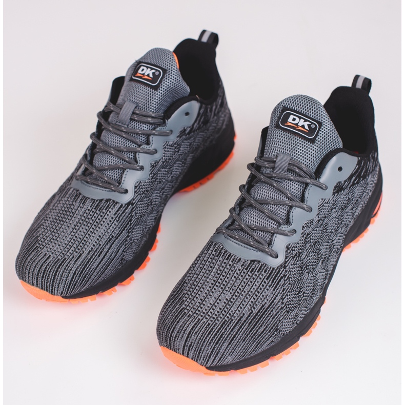 Chaussures de sport pour hommes gris DK le noir 2