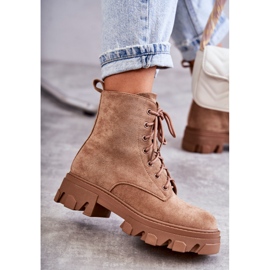PG1 Bottes Chaudes En Daim Workers Marron Darvin brun 8
