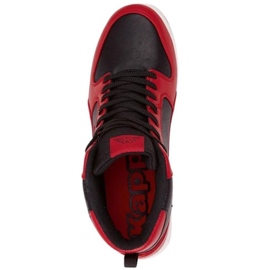 Chaussures Kappa Lineup 243078 2011 noir rouge 1