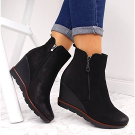 Baskets isolées noires Filippo noires 1