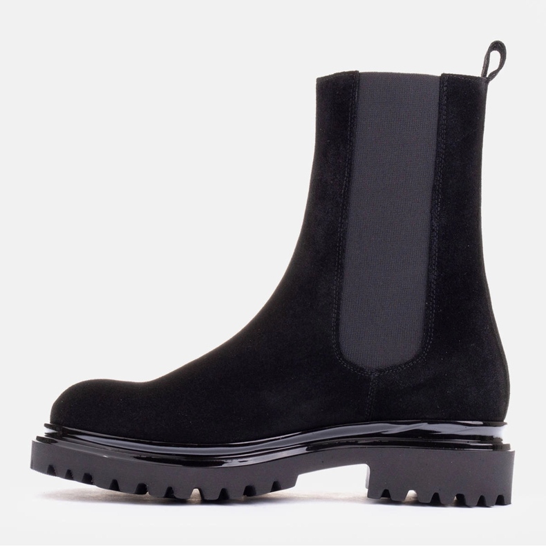 Marco Shoes Bottines en daim le noir 2