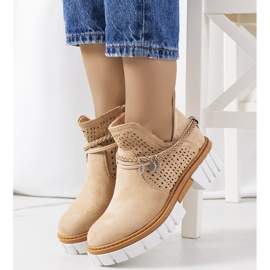 BM Bottines Langridge beiges 2