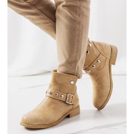 PA1 Bottines Punchs beiges 1 PA1 Bottines Punchs beiges 1
