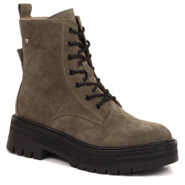 Bottes isolées en cuir suédé Filippo W PAW379B brun 6