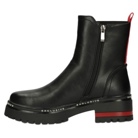 Bottines Chelsea isolées Filippo W PAW385 noir 1