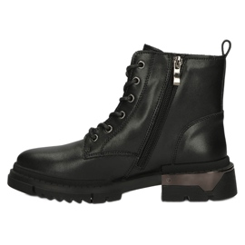 Bottes isolées en cuir Filippo W PAW377B le noir 2