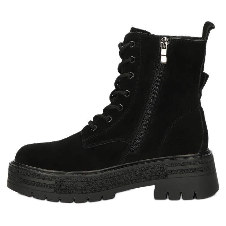 Bottes isolées en cuir suédé Filippo W PAW379A noir 2