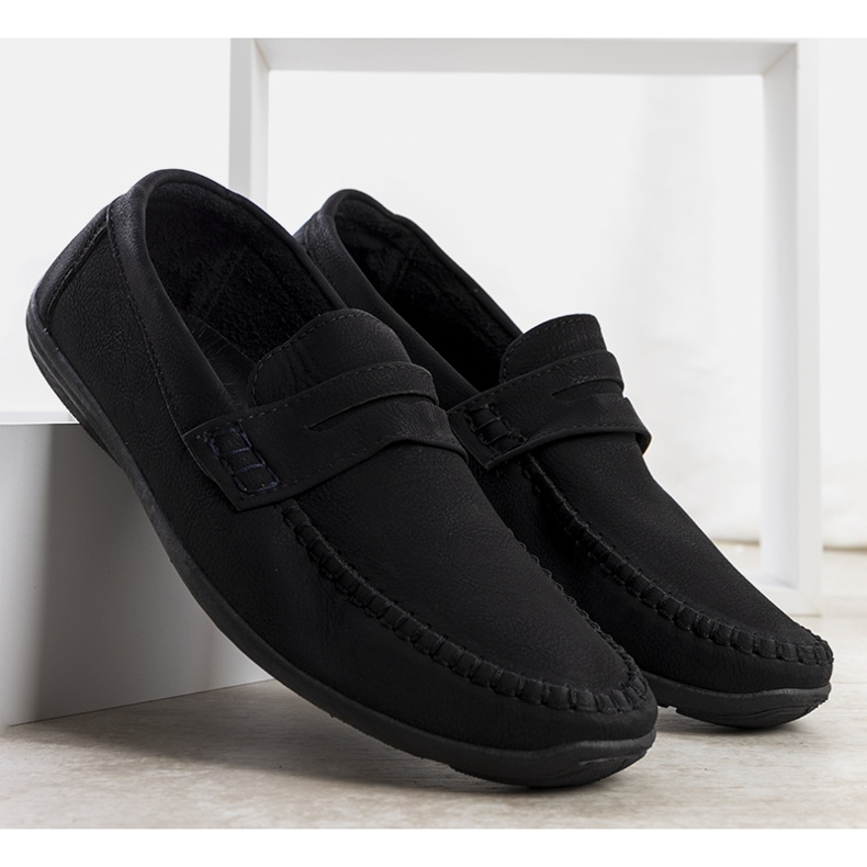Mocassins homme Pearse noirs le noir 1 Mocassins homme Pearse noirs le noir 1
