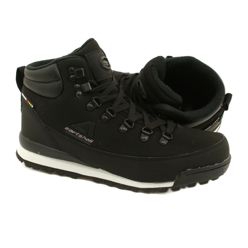 American Club Bottes d'hiver de trekking américaines Softshell WT60 noir 5