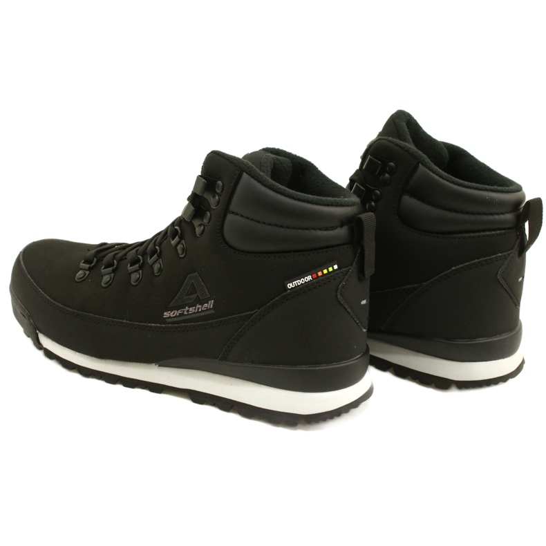 American Club Bottes d'hiver de trekking américaines Softshell WT60 noir 3