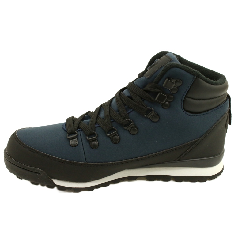 American Club Bottes d'hiver de trekking américaines avec membrane WT61.Bleu marine noir 1