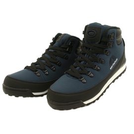 American Club Bottes d'hiver de trekking américaines avec membrane WT61.Bleu marine noir 2