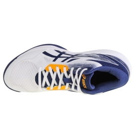 Asics Gel-Task Mt 3 M 1071A078-100 chaussures de volley-ball multicolore blanche 2