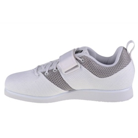Chaussures d'haltérophilie Adidas Powerlift 5 GY8919 blanche 1