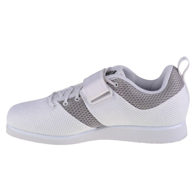 Chaussures d'haltérophilie Adidas Powerlift 5 GY8919 blanche 1