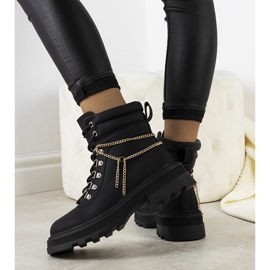 PA1 Bottes noires pour femmes de Zezig le noir 1