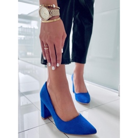 PA1 Escarpins sur le poste Ivonne Blue bleu 2