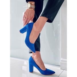 PA1 Escarpins sur le poste Ivonne Blue bleu 1
