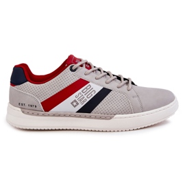 Chaussures de sport classiques pour hommes en mousse à mémoire de forme Big Star KK174056 Gris 1