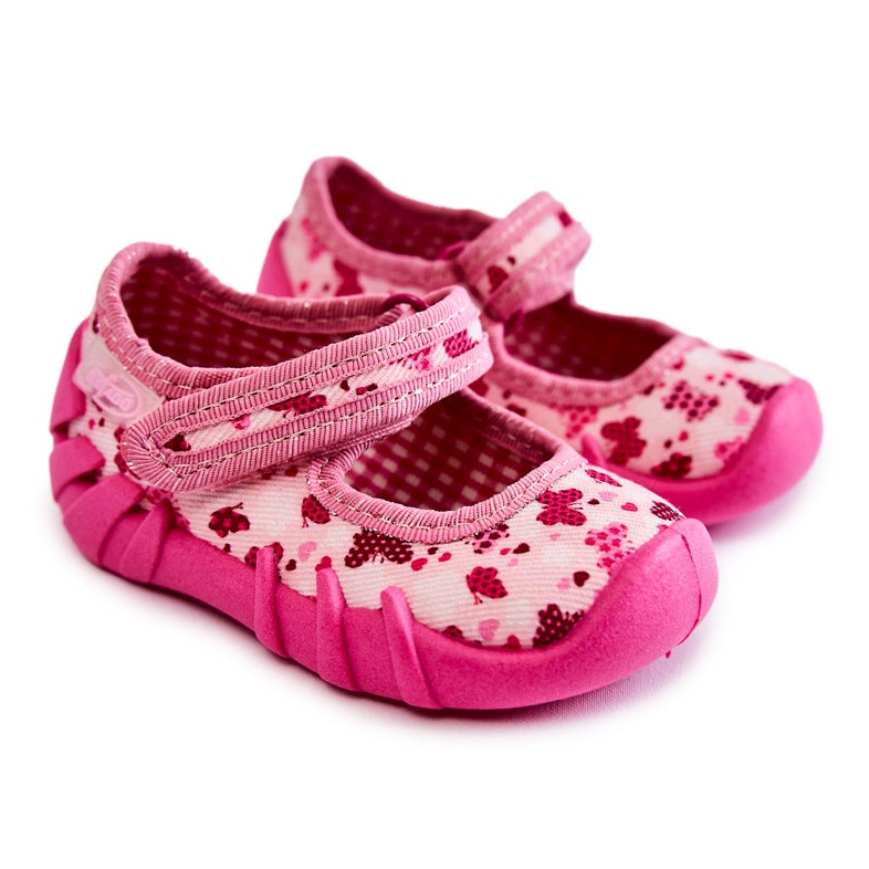 BEFADO S.A. Chaussons ballerines Befado Papillons 109P257 Rose 1