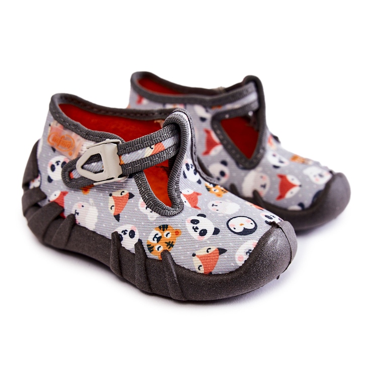 BEFADO S.A. Chaussures Chaussons Befado Animaux 110P460 Gris 1
