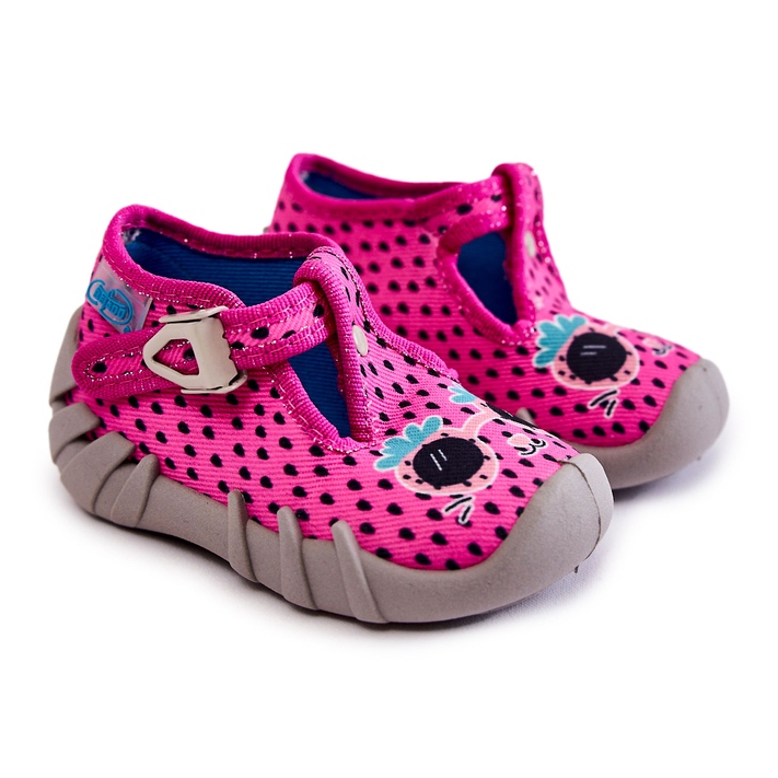 BEFADO S.A. Chaussons Befado Fraises 110P455 Rose 1 BEFADO S.A. Chaussons Befado Fraises 110P455 Rose 1