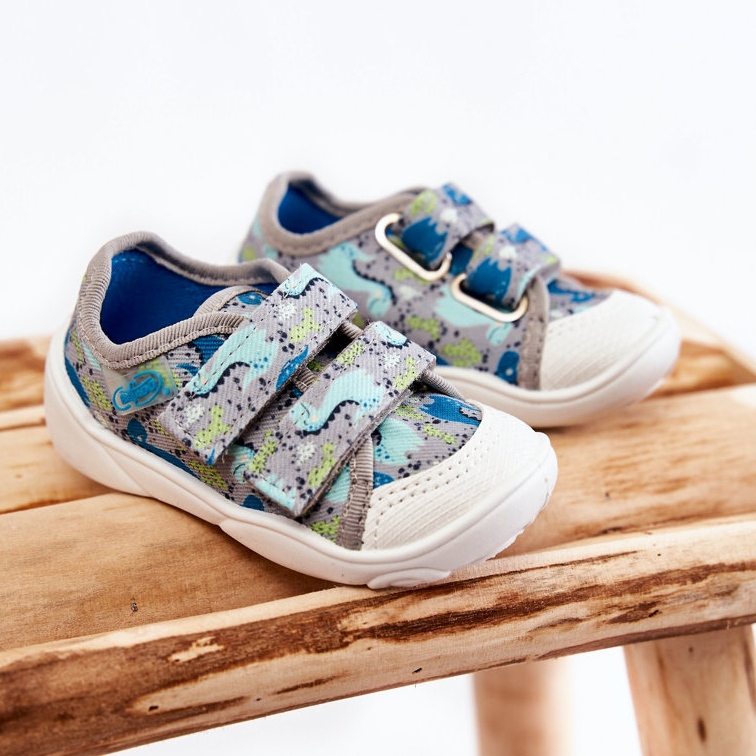 BEFADO S.A. Baskets Enfant Dinosaures Befado 907P156 Gris 1 BEFADO S.A. Baskets Enfant Dinosaures Befado 907P156 Gris 1