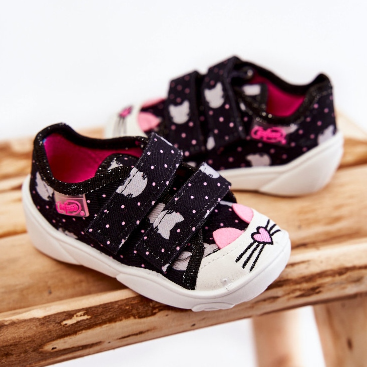 BEFADO S.A. Baskets pour enfants Kotki Befado 907P151 Noir le noir 2