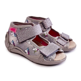 BEFADO S.A. Sandales Avec Velcro Licorne Befado 342P044 Gris 1 BEFADO S.A. Sandales Avec Velcro Licorne Befado 342P044 Gris 1