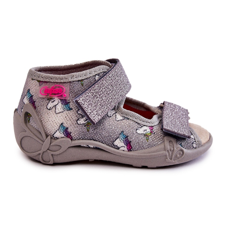 BEFADO S.A. Sandales Avec Velcro Licorne Befado 342P044 Gris 2 BEFADO S.A. Sandales Avec Velcro Licorne Befado 342P044 Gris 2