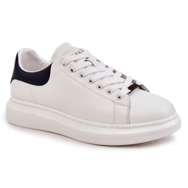 Chaussures de sport pour hommes GOE KK1N4005 Blanc blanche 2 Chaussures de sport pour hommes GOE KK1N4005 Blanc blanche 2