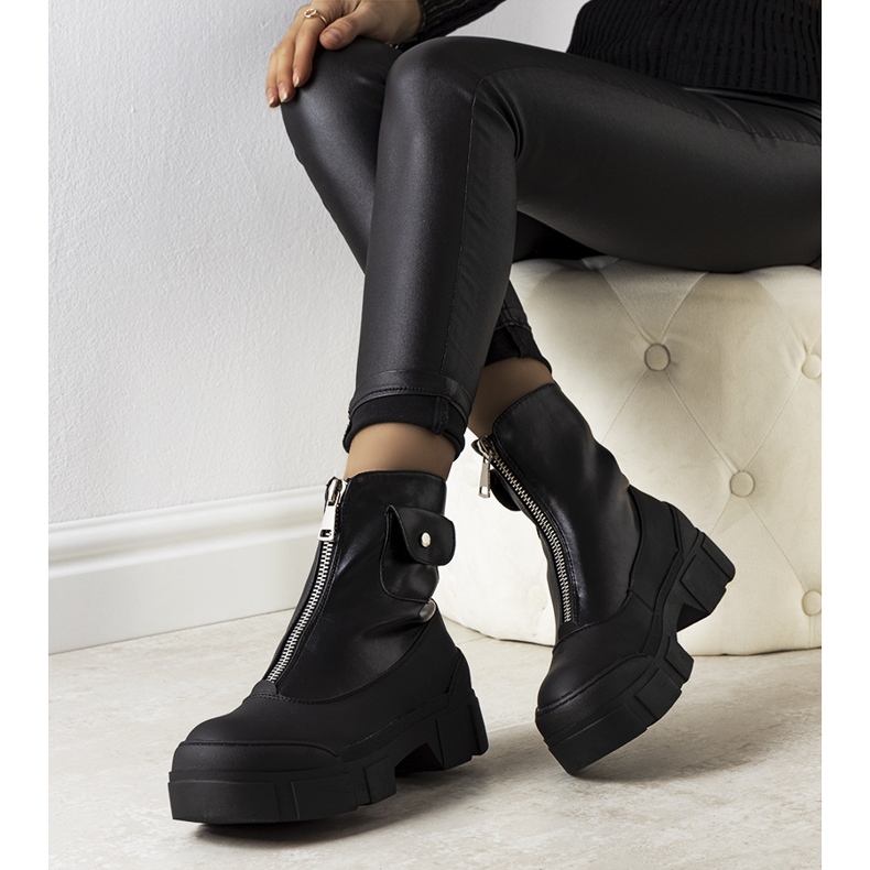 Producent Niezdefiniowany Bottes Vintella noires pour femmes le noir 1 Producent Niezdefiniowany Bottes Vintella noires pour femmes le noir 1