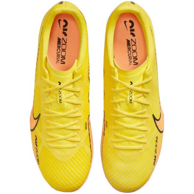 Chaussure de football Nike Zoom Mercurial Vapor 15 Academy Tf M DJ5635 780 jaune jaunes 1