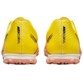 Chaussure de football Nike Zoom Mercurial Vapor 15 Academy Tf M DJ5635 780 jaune jaunes 5