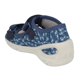 Befado chaussures pour enfants pu 065X165 bleu marin 3