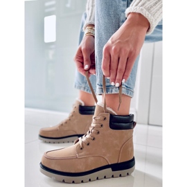 BM Bottes isolées de Germano Camel beige 1