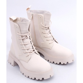 BM Bottines à lacets Tamar Beige 1 BM Bottines à lacets Tamar Beige 1