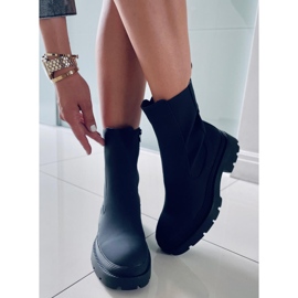 BM Bottines Chelsea noires Carmit 1