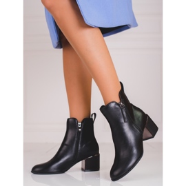 Bottes classiques pour femmes Shelovet noir 1