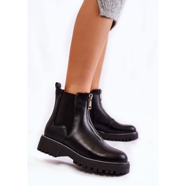 PG1 Bottes chaudes à la mode Black Madeleine le noir 5