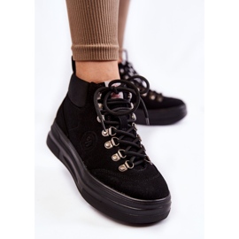 Bottes Noires Cross Jeans KK2R4074C Noir le noir 6