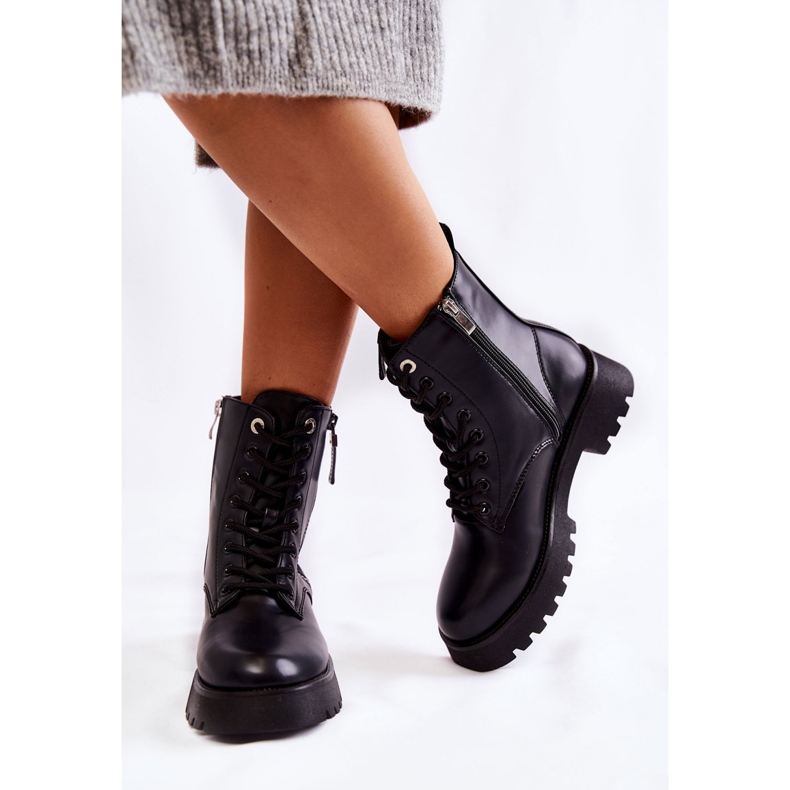 FM1 Bottes isolées Romy noires classiques le noir 2