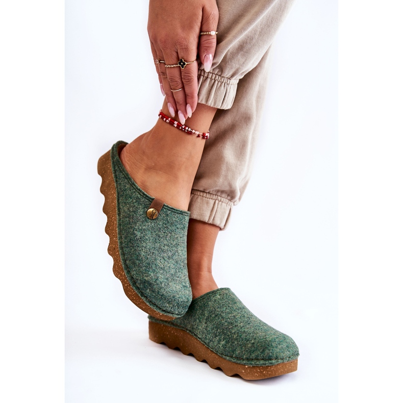 Chaussons Domestiques Prophylactiques Inblu DK-08-007 Vert 2