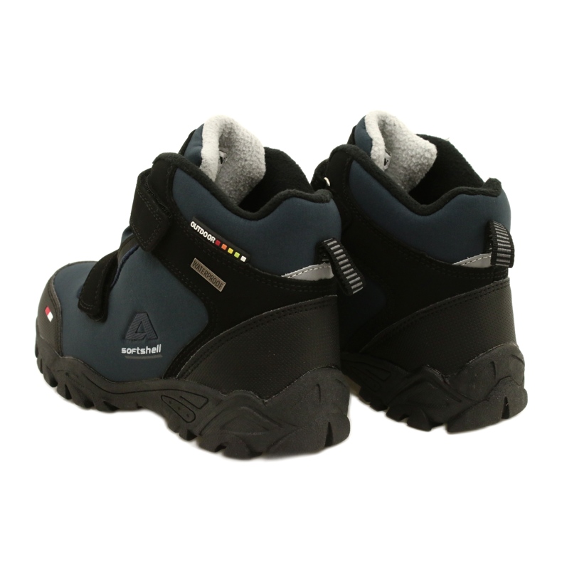 Bottes American Club Softshell avec membrane WT69 Navy le noir bleu marin 3