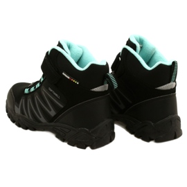 Bottes American Club Softshell avec membrane WT112 Noir / Menthe le noir bleu 3