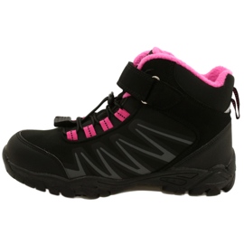 Bottes American Club Softshell avec membrane WT112 Noir / Rose le noir 1
